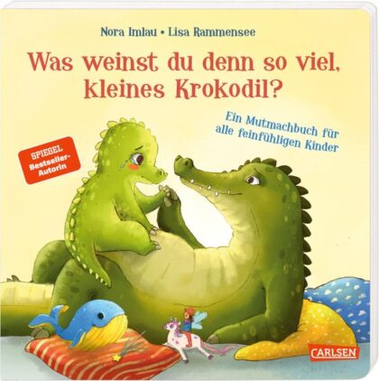 Was weinst du denn so viel, kleines Krokodil? — Buchcover