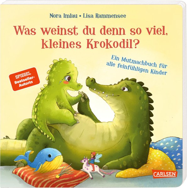 Was weinst du denn so viel, kleines Krokodil? — Buchcover