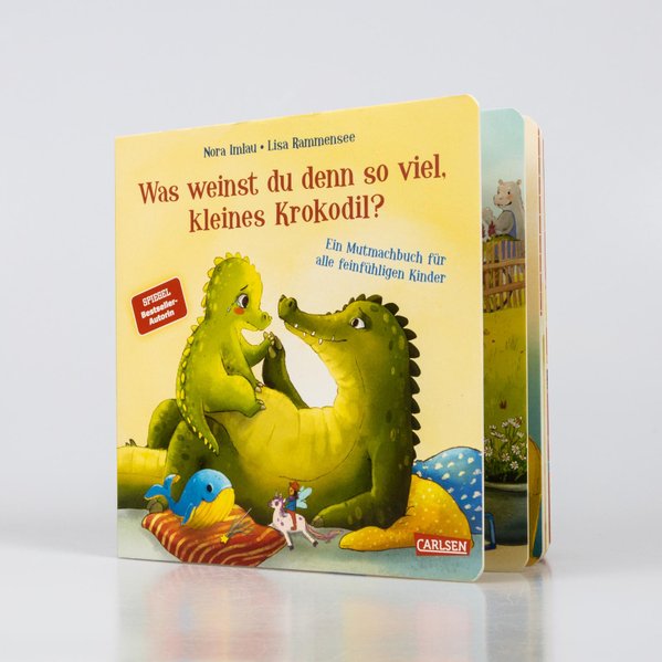 Was weinst du denn so viel, kleines Krokodil? — Buchcover