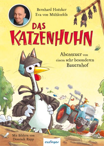 Das Katzenhuhn: Abenteuer von einem sehr besonderen Bauernhof — Buchcover