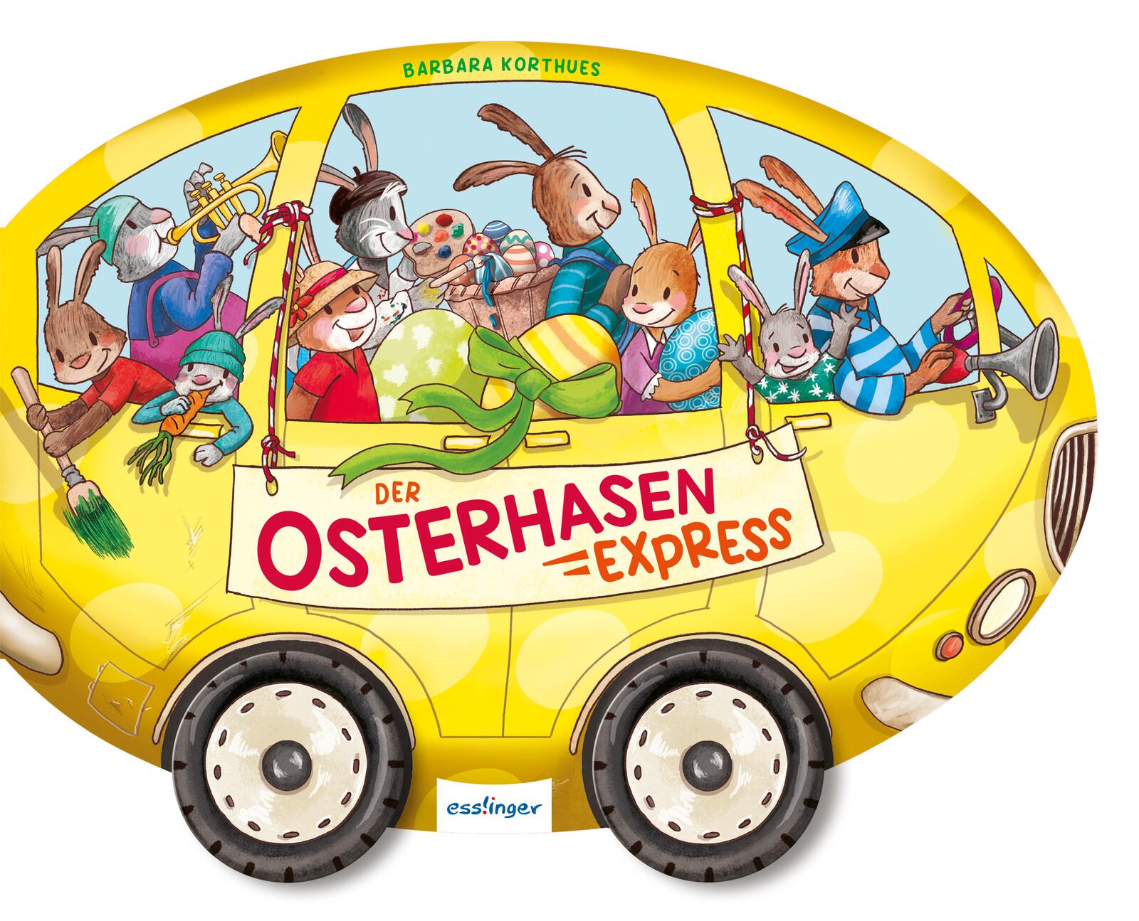 Der Osterhasen-Express — Buchcover
