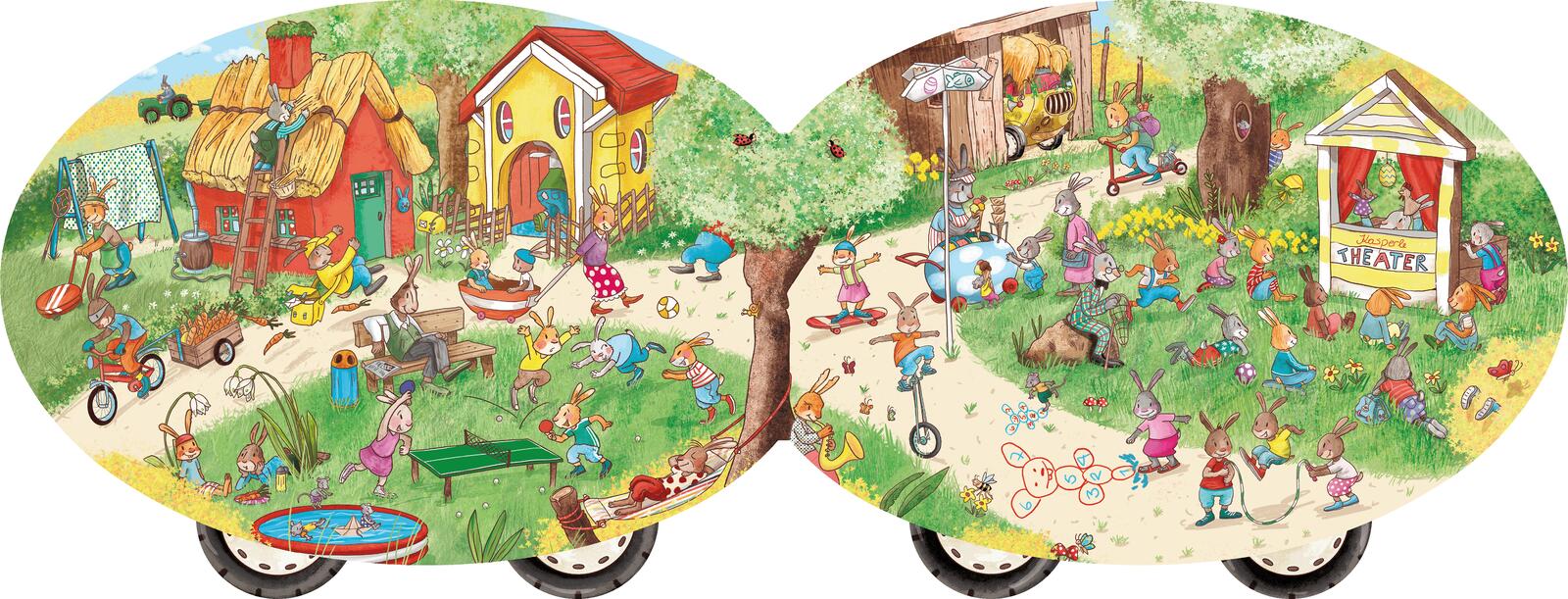 Der Osterhasen-Express — Buchcover