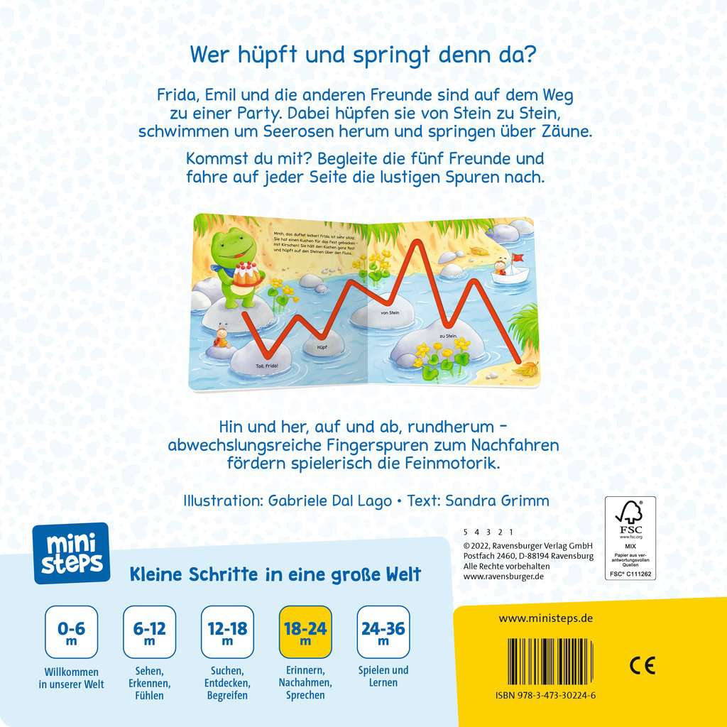Hüpf, Frida, hüpf — Buchcover