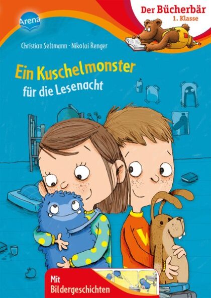 Ein Kuschelmonster für die Lesenacht — Buchcover