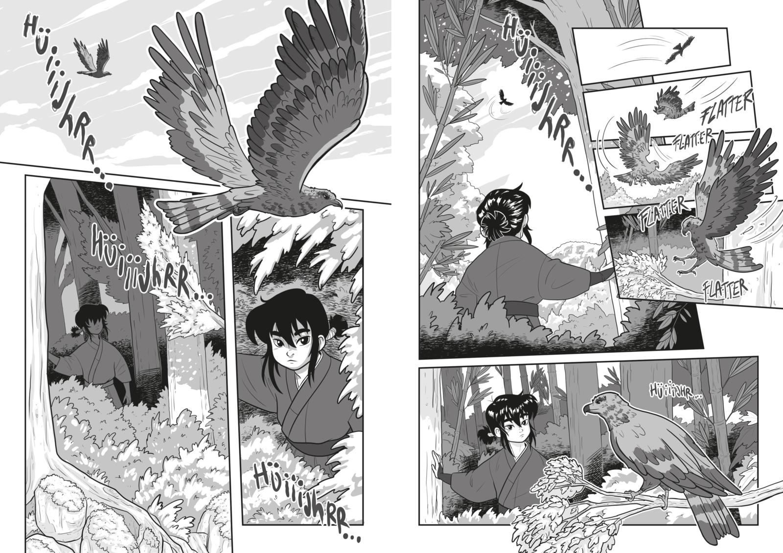 REN, der Ninja (1): Aufbruch — Buchcover