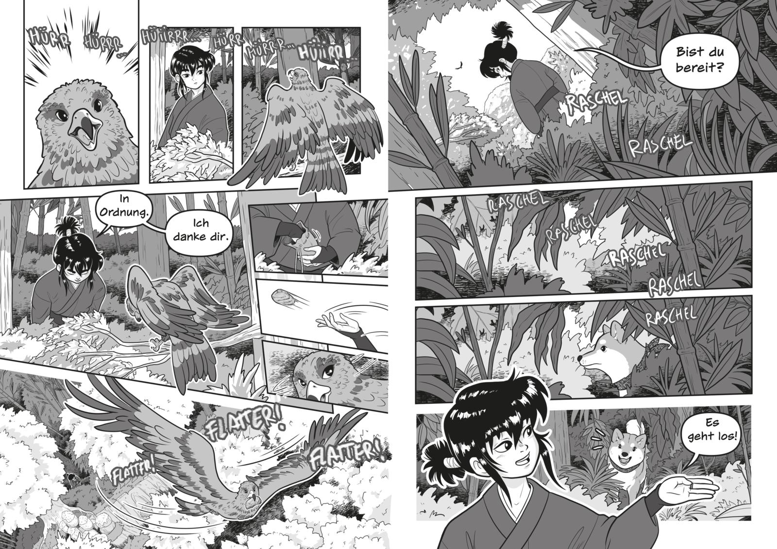 REN, der Ninja (1): Aufbruch — Buchcover