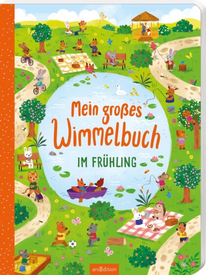 Mein großes Wimmelbuch – Im Frühling — Buchcover