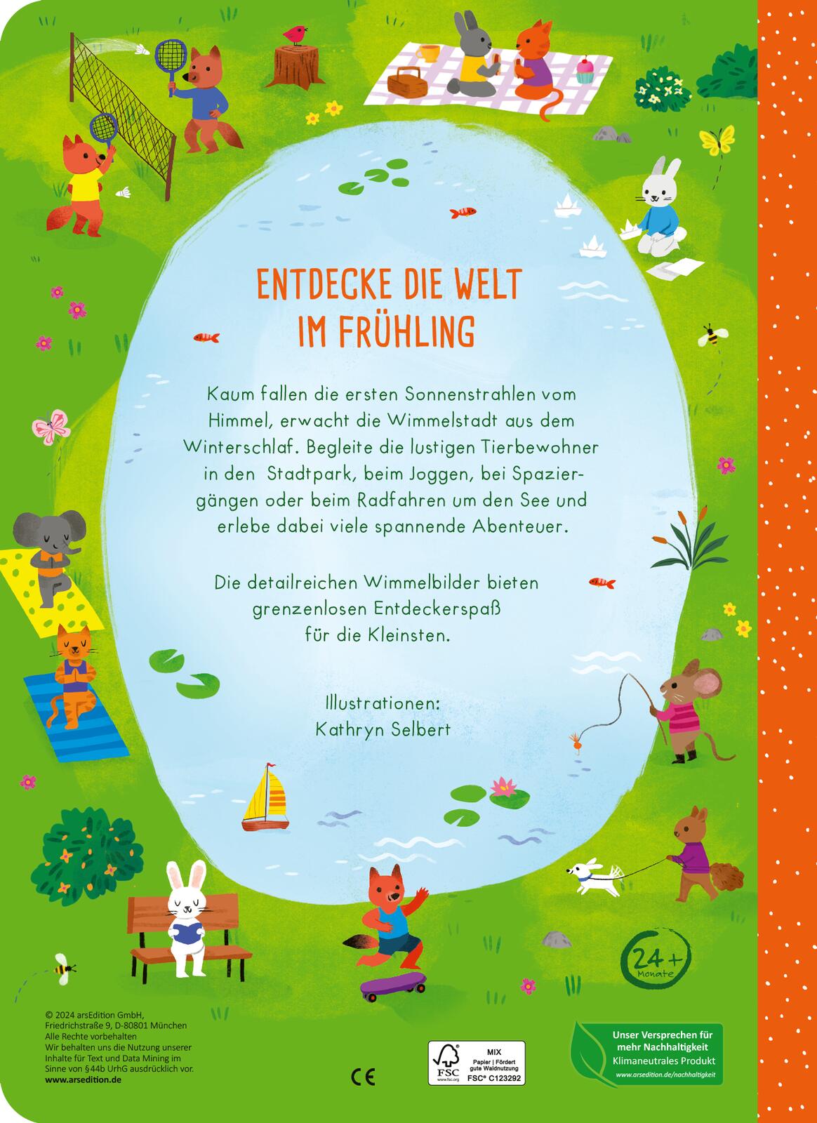 Mein großes Wimmelbuch – Im Frühling — Buchcover