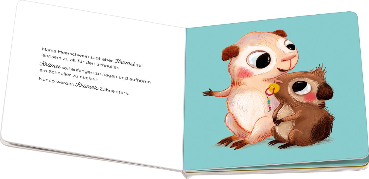 Krümel und der Schnuller — Buchcover