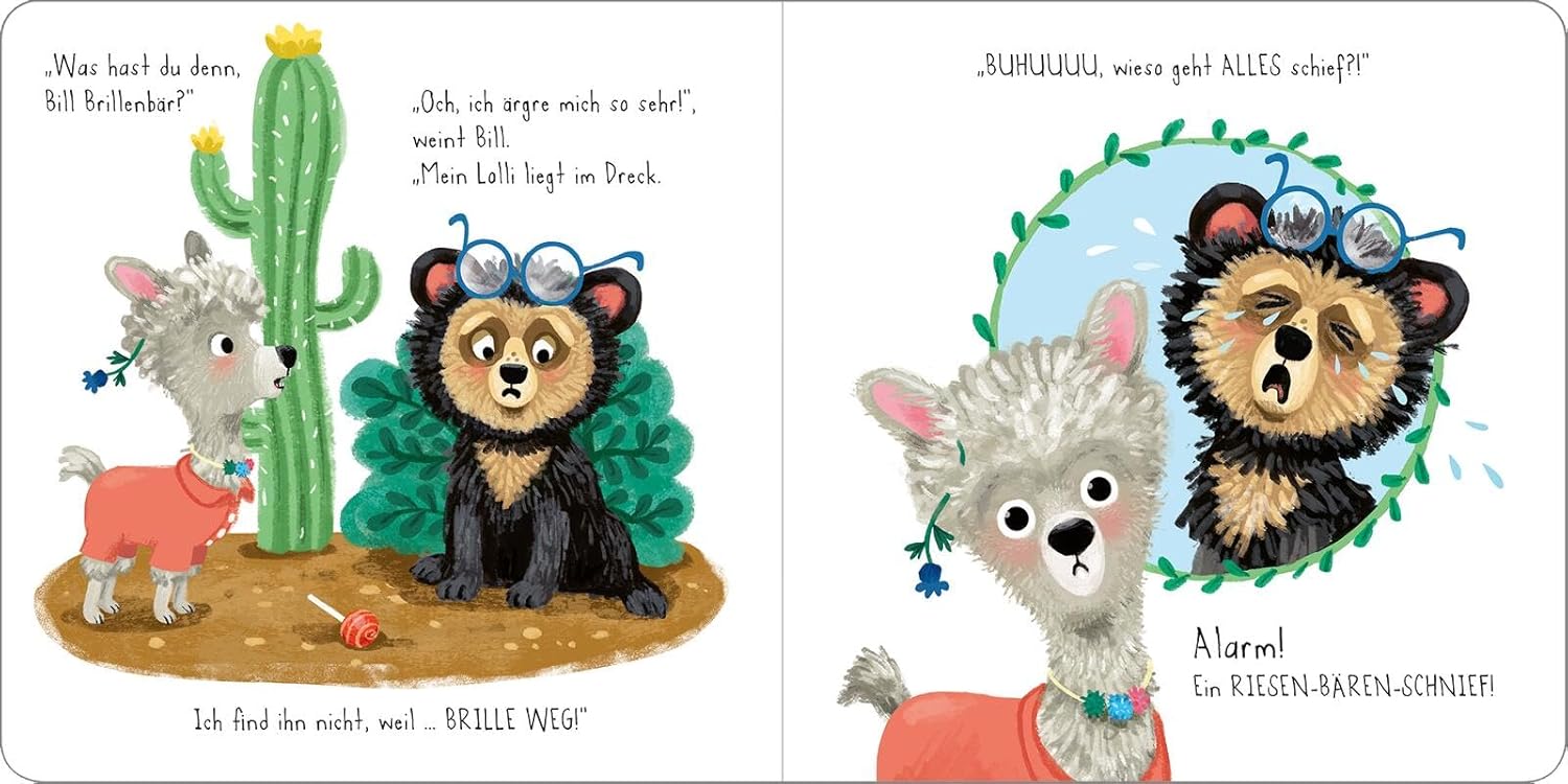 Schon wieder Drama mit dem Lama! — Buchcover