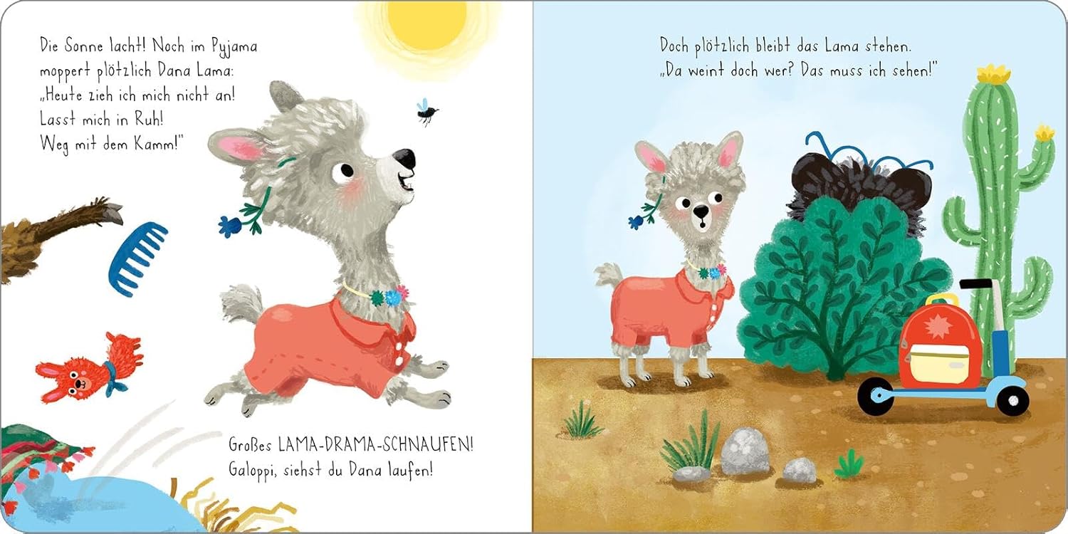 Schon wieder Drama mit dem Lama! — Buchcover